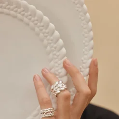 Assiette à Dessert en Porcelaine