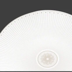 Assiette à dessert/gâteaux en porcelaine finition Platine
