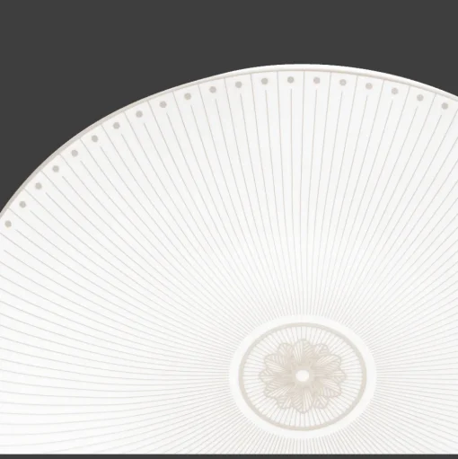 Assiette à dessert/gâteaux en porcelaine finition Platine