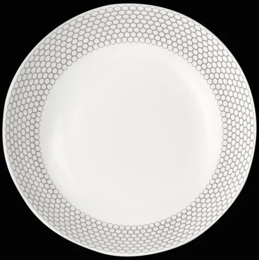 Assiette creuse à calotte en porcelaine