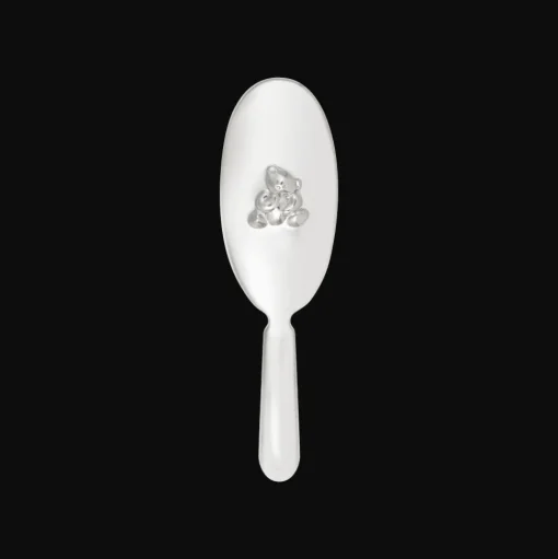 Brosse en argent massif