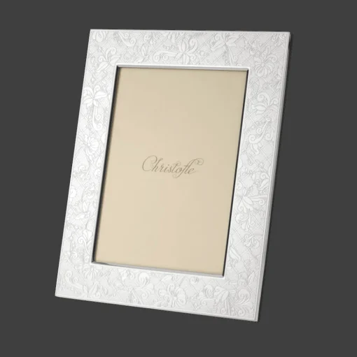 Cadre à photo argenté - pour photo de 13 x 18 cm