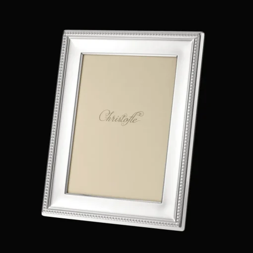 Cadre à photo argenté - pour photo de 10 x 15 cm