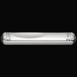 Coffret de 2 porte-baguettes en métal argenté