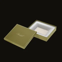 Coffret Vide-poche en porcelaine finition Or