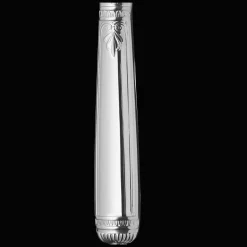Couteau à découper en métal argenté