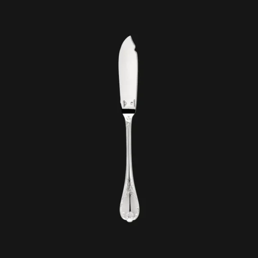 Couteau à poisson en argent massif