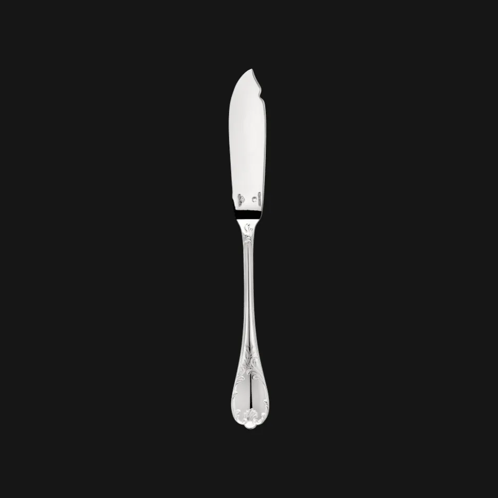 Couteau à poisson en argent massif
