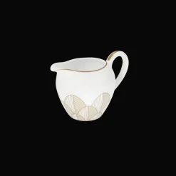 Crémier 25cl en porcelaine finition Or