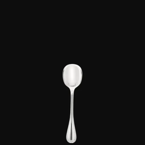 Cuillère à glace en argent massif