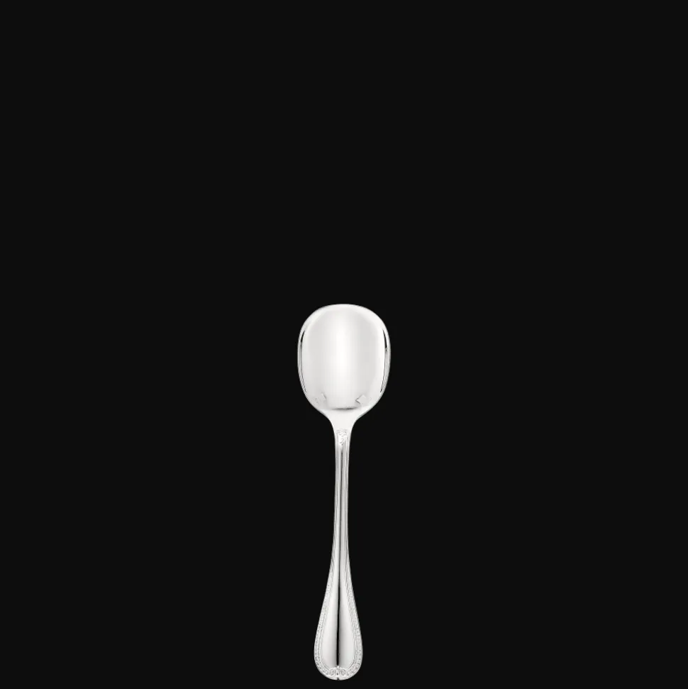 Cuillère à glace en argent massif