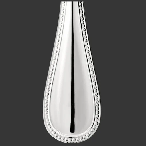 Cuillère à sauce individuelle en métal argenté