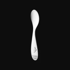 Cuillère bébé en métal argenté