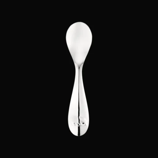 Cuillère bébé en métal argenté