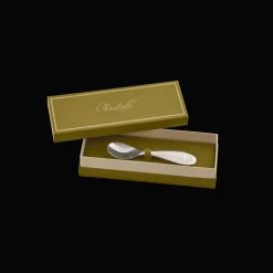 Cuillère naissance en métal argenté - Ivory