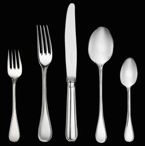 Ensemble pour 6 personnes (36 pièces) en argent massif avec boîte de rangement