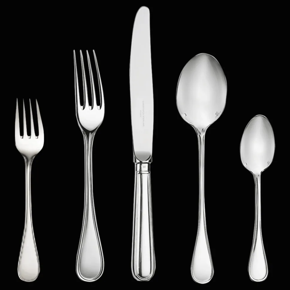 Ensemble pour 6 personnes (36 pièces) en argent massif avec boîte de rangement