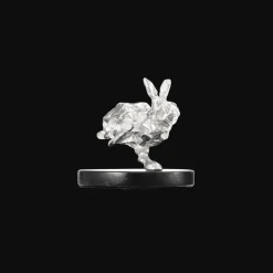 Lapin Agile en Argent Massif - Haute Orfèvrerie