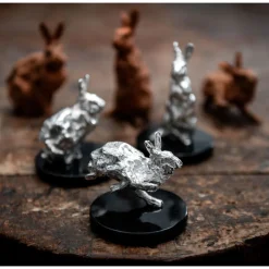 Lapin Agile en Argent Massif - Haute Orfèvrerie