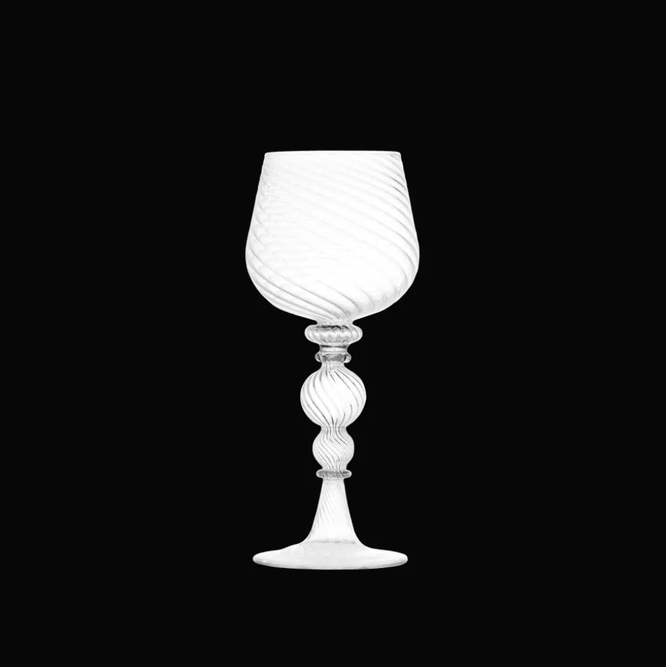 Lot de 2 verres à vin blanc