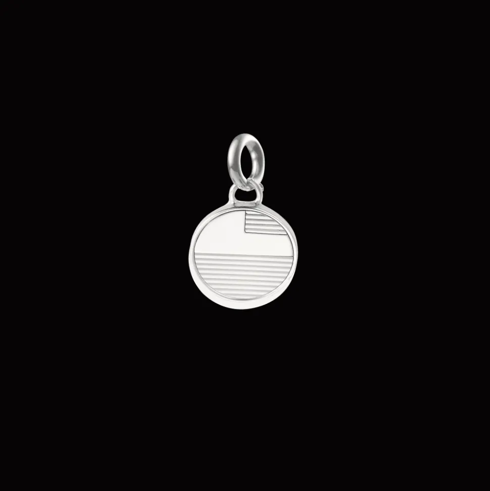 Médaille en Argent Massif - Ondulations