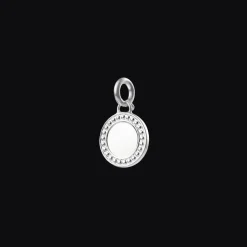 Médaille en Argent Massif - Perles