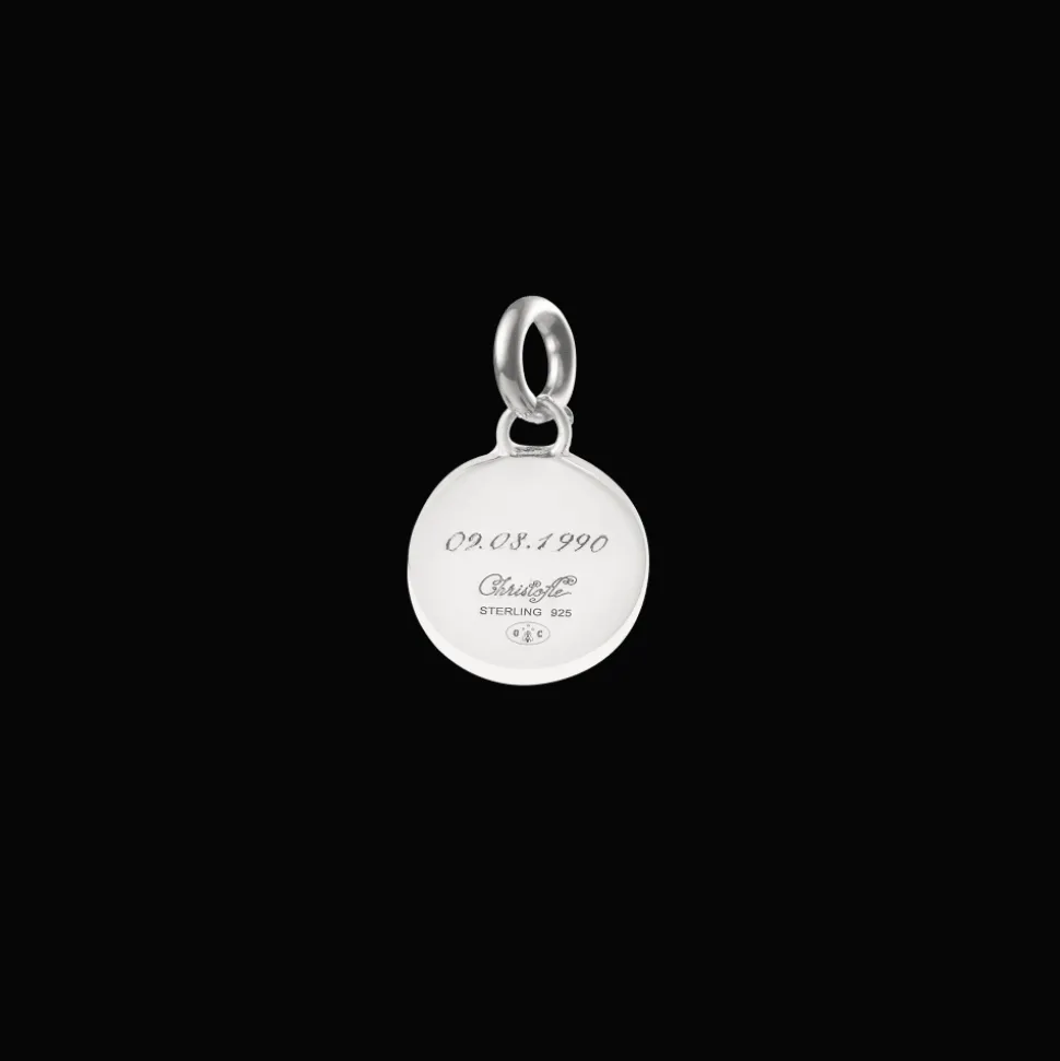 Médaille en Argent Massif - Ondulations