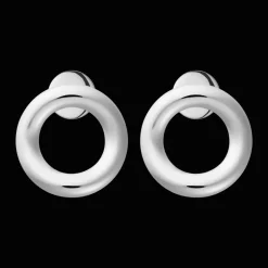 Puces d'oreilles en argent massif
