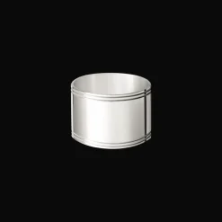 Rond de serviette en argent massif