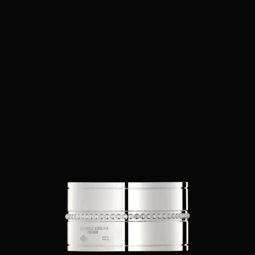Rond de serviette en argent massif
