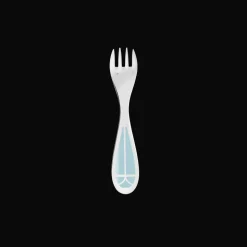 Set cuillère et fourchette naissance en métal argenté - Ice Blue