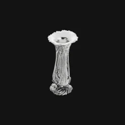 Vase Céleri en métal argenté