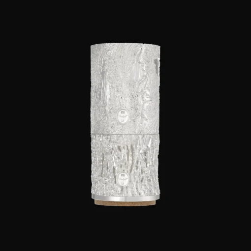 Vase en métal argenté